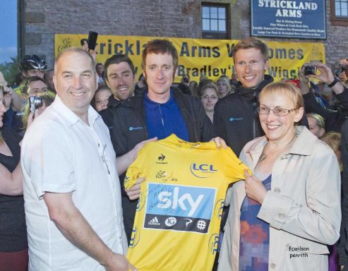 Sir Bradley Wiggins, The Strickland Arms